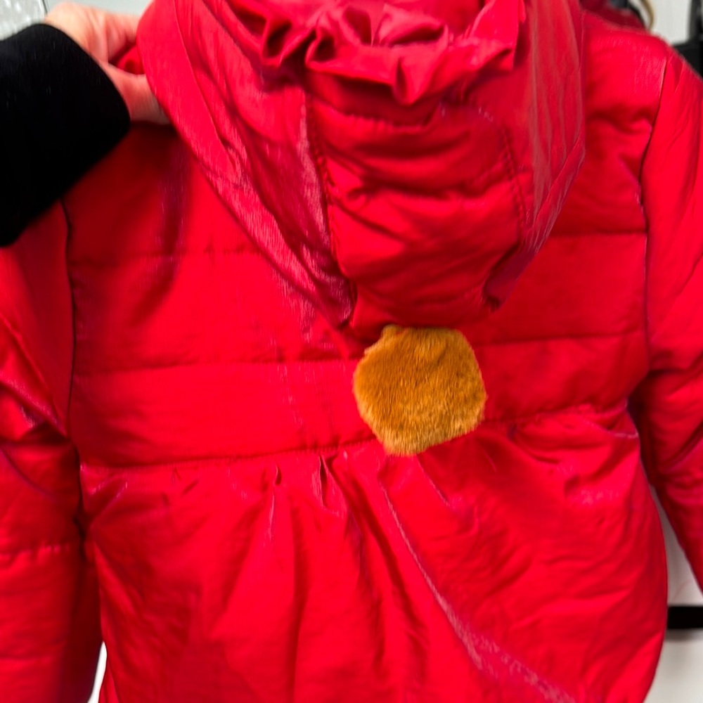 Red Puffer Jacket - Picture 3 of 5